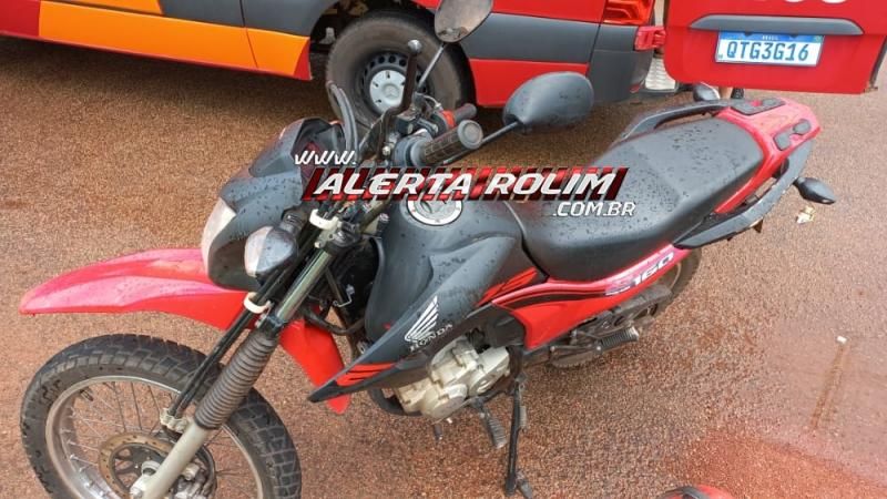 Colisão entre duas motos foi registrada no Jequitibá nesta tarde em Rolim de Moura Colisão entre duas motos foi registrada no Jequitibá nesta tarde em Rolim de Moura