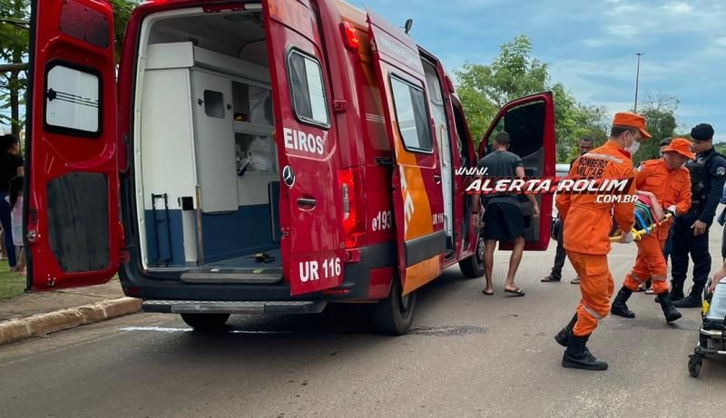 Homem em estado de embriaguez foi atropelado por carro nesta tarde em Rolim de Moura Homem em estado de embriaguez foi atropelado por carro nesta tarde em Rolim de Moura