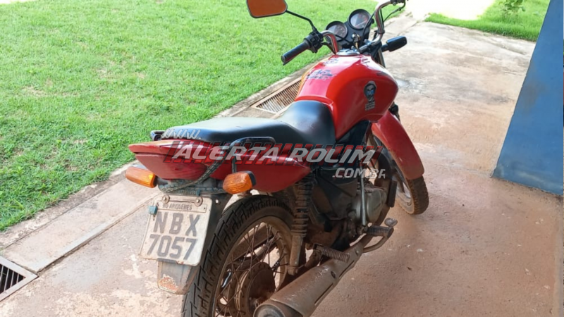 Homem foi preso e motocicleta furtada foi recuperada pela Polícia Militar em Rolim de Moura Homem foi preso e motocicleta furtada foi recuperada pela Polícia Militar em Rolim de Moura