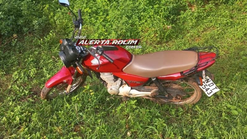 Moto furtada foi recuperada pela PM em Rolim de Moura Moto furtada foi recuperada pela PM em Rolim de Moura