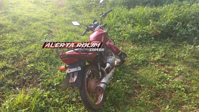 Moto furtada foi recuperada pela PM em Rolim de Moura Moto furtada foi recuperada pela PM em Rolim de Moura