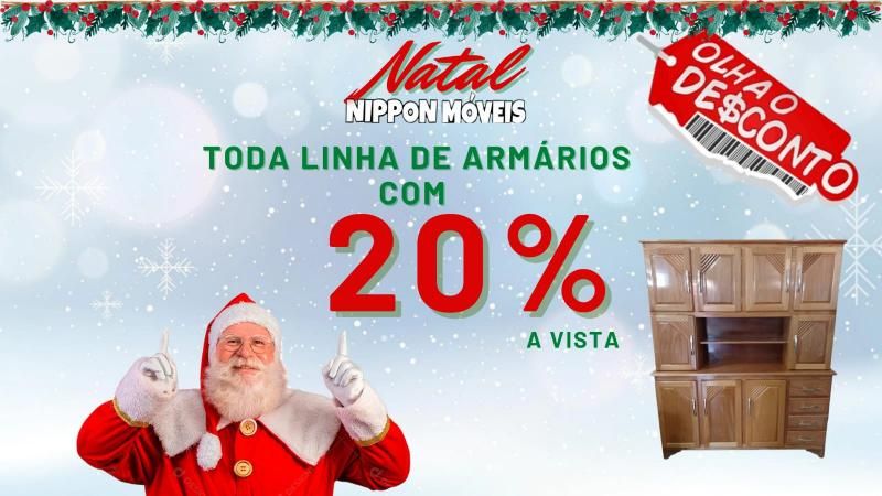 Ofertas imperdíveis fim de ano na Nippon Móveis em Rolim de Moura Ofertas imperdíveis fim de ano na Nippon Móveis em Rolim de Moura