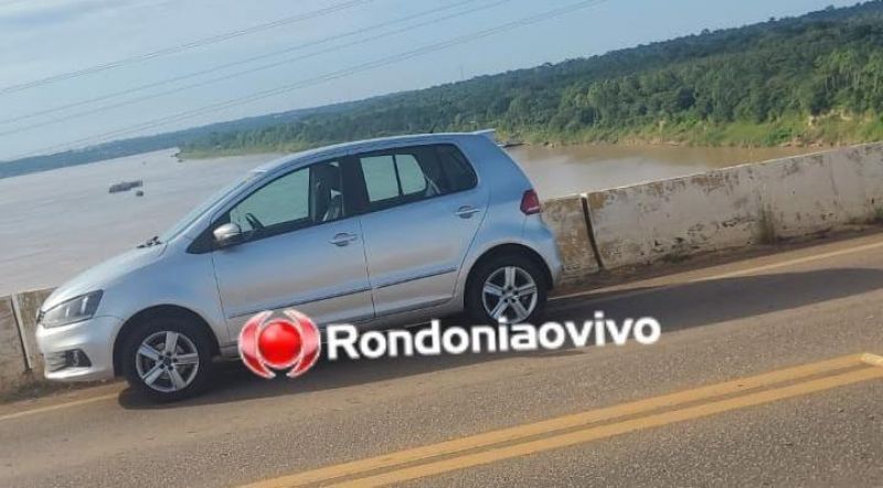 Polícia é acionada após mulher pular da ponte sobre o rio Madeira Polícia é acionada após mulher pular da ponte sobre o rio Madeira