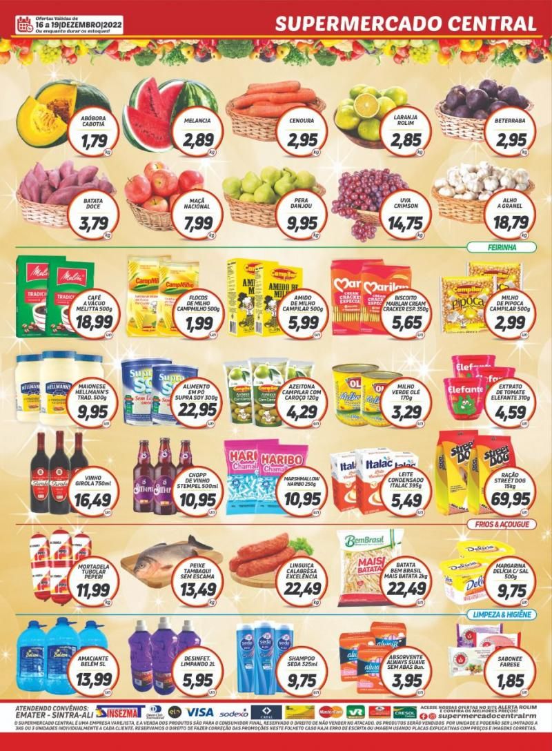 Promoção Supermercado Central de Rolim de Moura Promoção Supermercado Central de Rolim de Moura