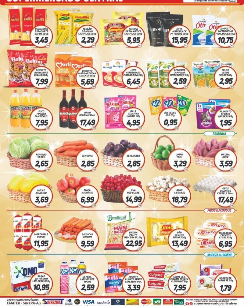 Promoção Supermercado Central, em Rolim de Moura Promoção Supermercado Central, em Rolim de Moura