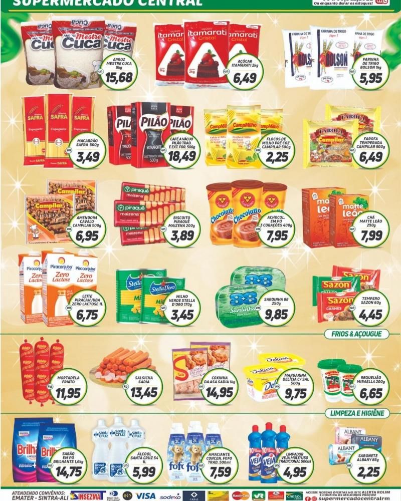 Promoção Supermercado Central, em Rolim de Moura Promoção Supermercado Central, em Rolim de Moura