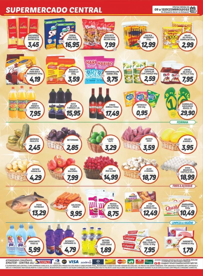 Promoção Supermercado Central, em Rolim de Moura Promoção Supermercado Central, em Rolim de Moura