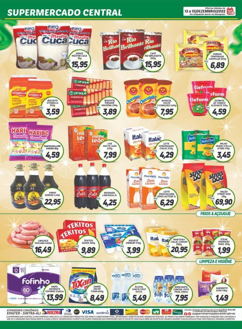 Promoção Supermercado Central de Rolim de Moura Promoção Supermercado Central de Rolim de Moura