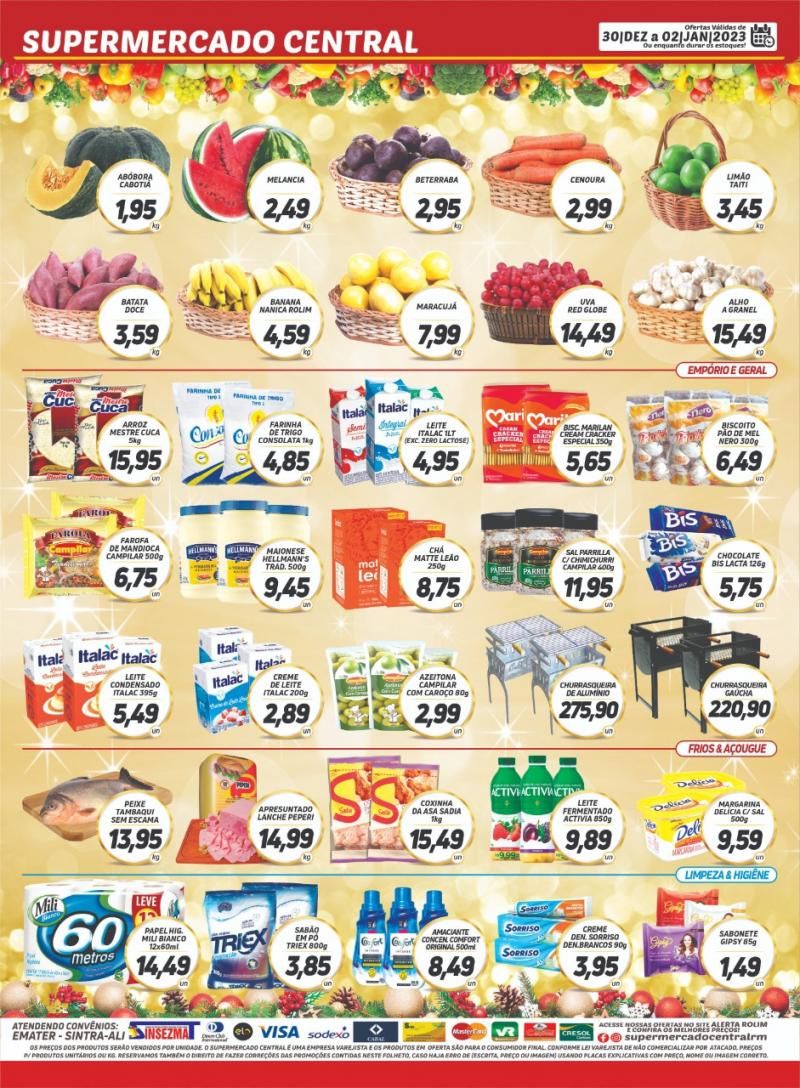 Promoção Supermercado Central, em Rolim de Moura Promoção Supermercado Central, em Rolim de Moura
