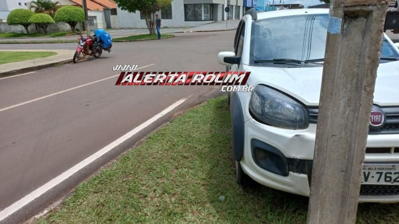 Segundo acidente de trânsito do dia deixou entregador de água ferido em Rolim de Moura Segundo acidente de trânsito do dia deixou entregador de água ferido em Rolim de Moura