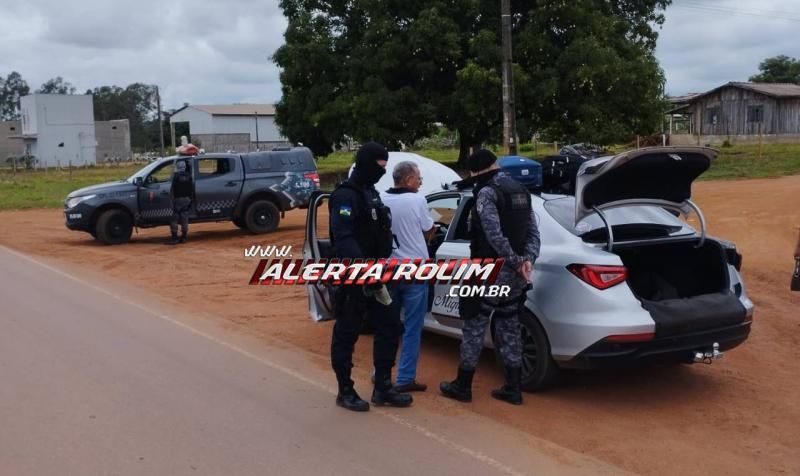 Taxista de São Miguel foi preso pela PM em Rolim de Moura, enquanto transportava cocaína Taxista de São Miguel foi preso pela PM em Rolim de Moura, enquanto transportava cocaína