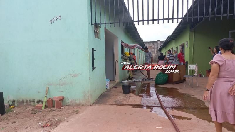 Incêndio foi registrado em apartamento nesta tarde em Rolim de Moura Incêndio foi registrado em apartamento nesta tarde em Rolim de Moura