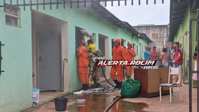 Incêndio foi registrado em apartamento nesta tarde em Rolim de Moura Incêndio foi registrado em apartamento nesta tarde em Rolim de Moura