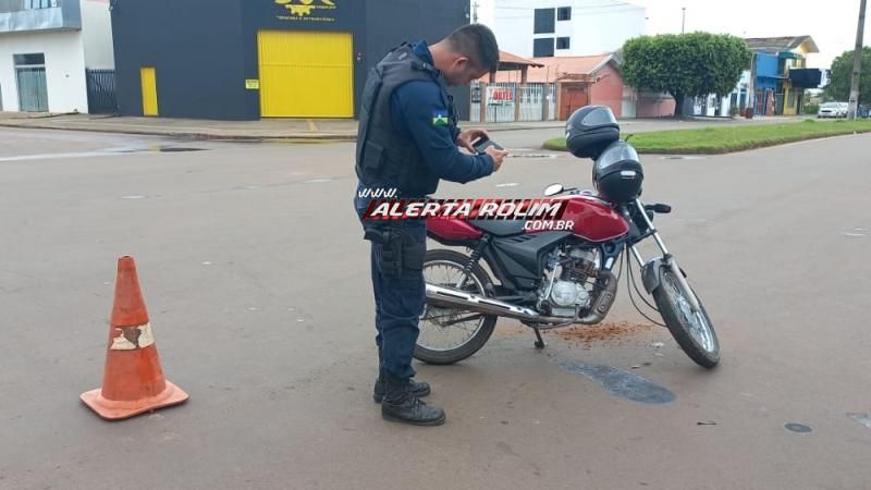 Acidente de trânsito foi registrado nesta manhã de segunda-feira em Rolim de Moura Acidente de trânsito foi registrado nesta manhã de segunda-feira em Rolim de Moura