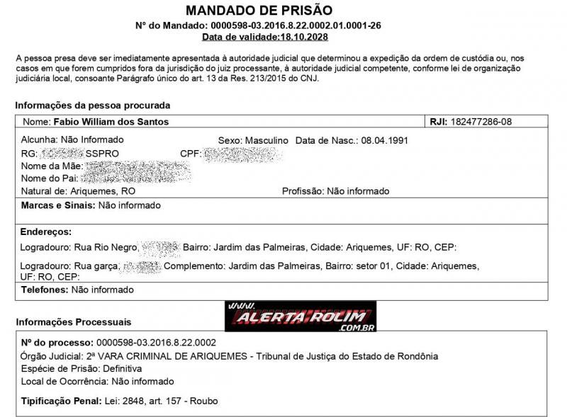 Vídeo - Acusado de roubo e foragido da Justiça de Ariquemes foi preso pela equipe da PTRAN da PM em Rolim de Moura Vídeo - Acusado de roubo e foragido da Justiça de Ariquemes foi preso pela equipe da PTRAN da PM em Rolim de Moura