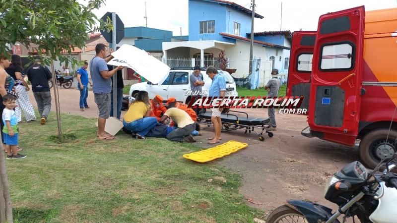 Motociclista fraturou a perna em acidente de trânsito nesta sexta-feira em Rolim de Moura – Vídeo Motociclista fraturou a perna em acidente de trânsito nesta sexta-feira em Rolim de Moura – Vídeo
