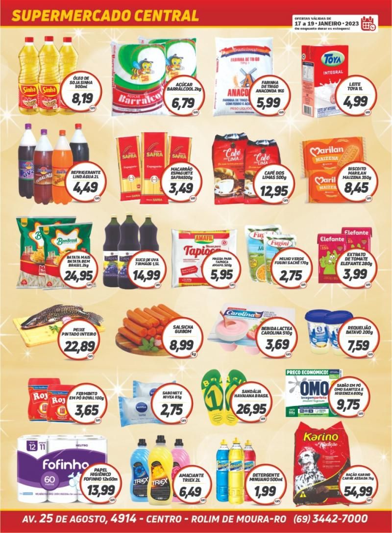 Promoção Supermercado Central de Rolim de Moura Promoção Supermercado Central de Rolim de Moura
