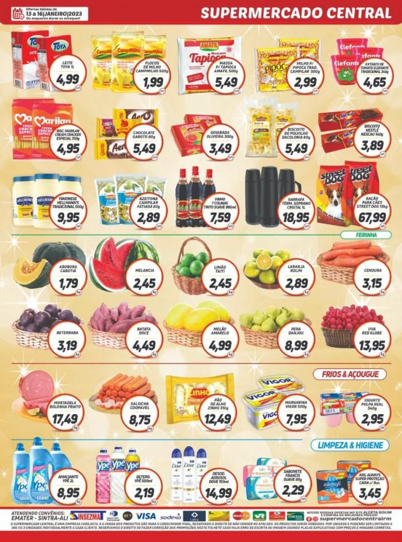 Promoção Supermercado Central, em Rolim de Moura Promoção Supermercado Central, em Rolim de Moura