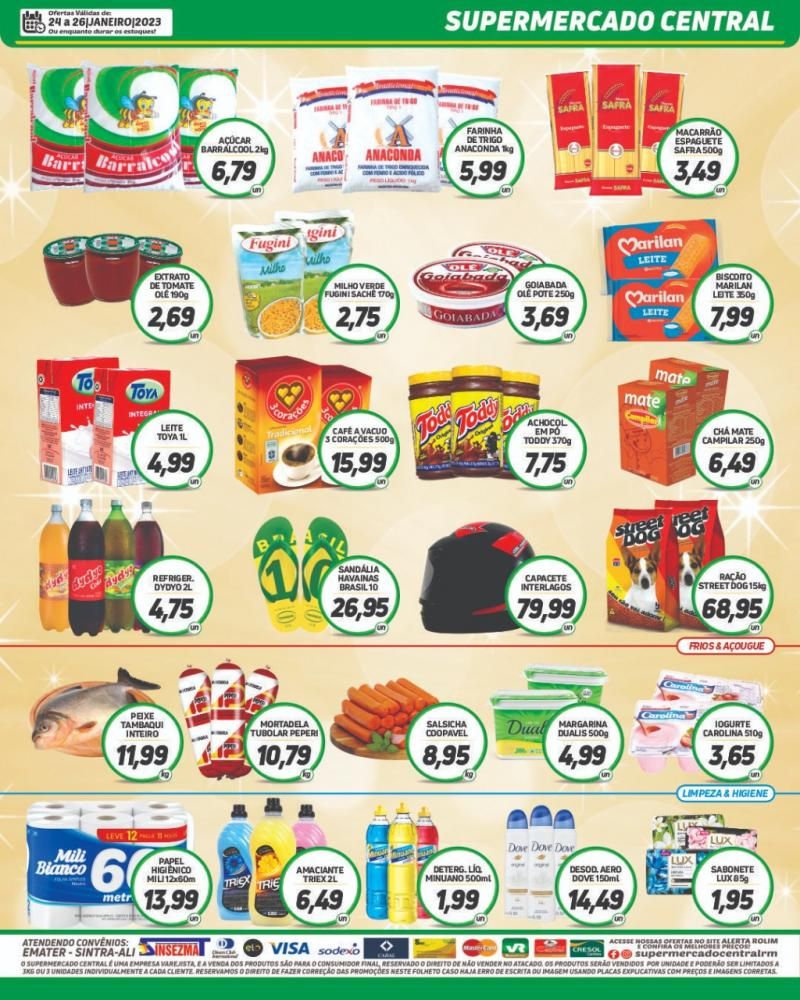 Promoção Supermercado Central, em Rolim de Moura Promoção Supermercado Central, em Rolim de Moura