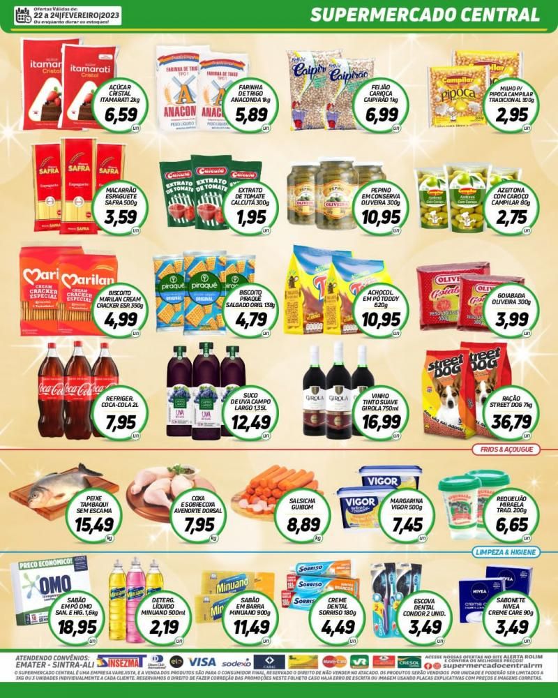 Promoção Supermercado Central, em Rolim de Moura Promoção Supermercado Central, em Rolim de Moura