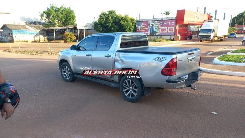 Acidente de trânsito deixou motociclista ferido no final deste sábado em Rolim de Moura Acidente de trânsito deixou motociclista ferido no final deste sábado em Rolim de Moura