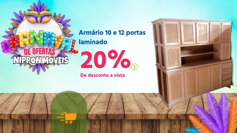 Carnaval de ofertas na NIPPON MÓVEIS em Rolim de Moura; confira Carnaval de ofertas na NIPPON MÓVEIS em Rolim de Moura; confira