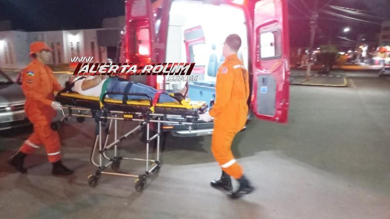 Ciclista foi socorrida após ser atingida por carro nesta noite em Rolim de Moura Ciclista foi socorrida após ser atingida por carro nesta noite em Rolim de Moura