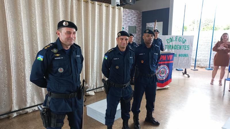 Novo Diretor assume o Colégio TIRADENTES da PM em Rolim de Moura Novo Diretor assume o Colégio TIRADENTES da PM em Rolim de Moura
