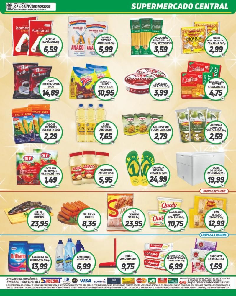 Promoção Supermercado Central, em Rolim de Moura Promoção Supermercado Central, em Rolim de Moura