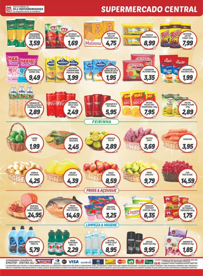 Promoção Supermercado Central, em Rolim de Moura Promoção Supermercado Central, em Rolim de Moura