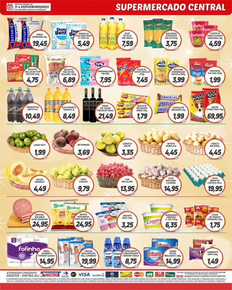 Promoção Supermercado Central, em Rolim de Moura Promoção Supermercado Central, em Rolim de Moura