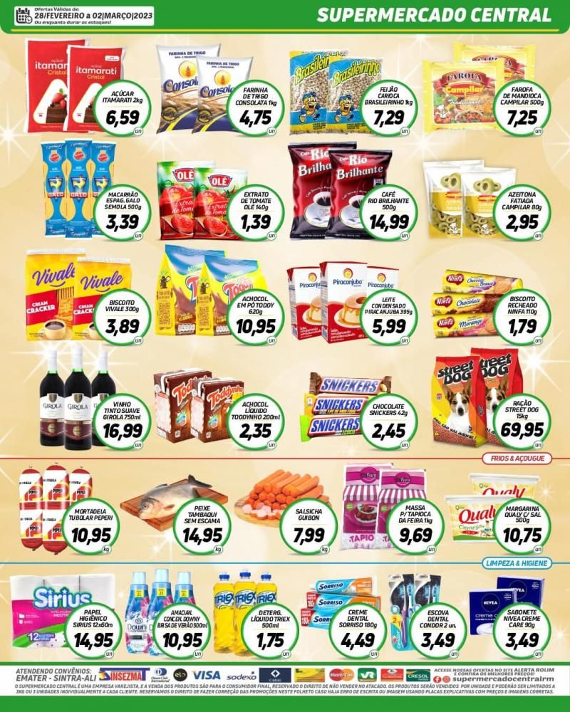 Promoção Supermercado Central, em Rolim de Moura Promoção Supermercado Central, em Rolim de Moura