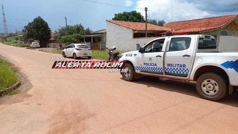 Segundo acidente de trânsito do dia foi registrado na Rua Jaguaribe de Rolim de Moura Segundo acidente de trânsito do dia foi registrado na Rua Jaguaribe de Rolim de Moura
