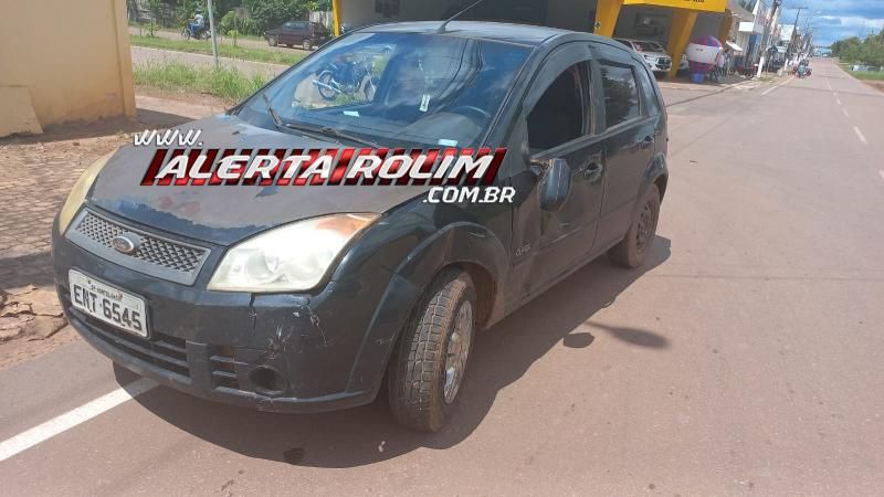 Mototaxista e passageira ficaram feridos em acidente de trânsito em Rolim de Moura; Veja o vídeo da colisão Mototaxista e passageira ficaram feridos em acidente de trânsito em Rolim de Moura; Veja o vídeo da colisão