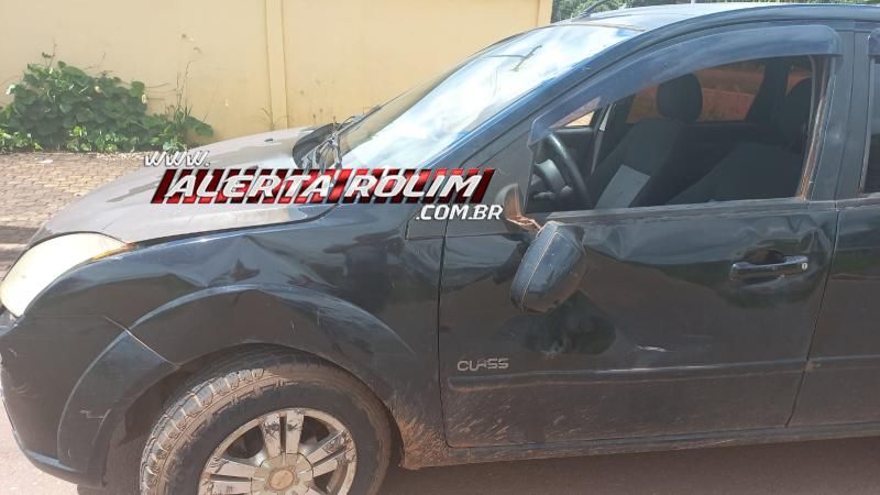 Mototaxista e passageira ficaram feridos em acidente de trânsito em Rolim de Moura; Veja o vídeo da colisão Mototaxista e passageira ficaram feridos em acidente de trânsito em Rolim de Moura; Veja o vídeo da colisão