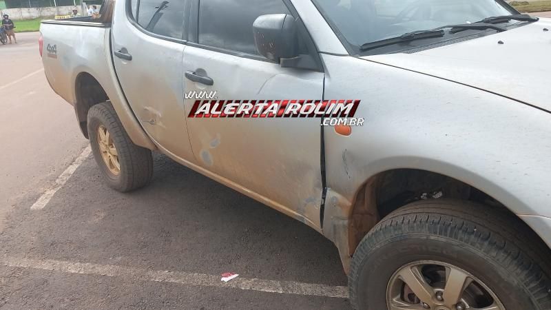 Acidente nesta manhã deixou motociclista ferida em Rolim de Moura Acidente nesta manhã deixou motociclista ferida em Rolim de Moura