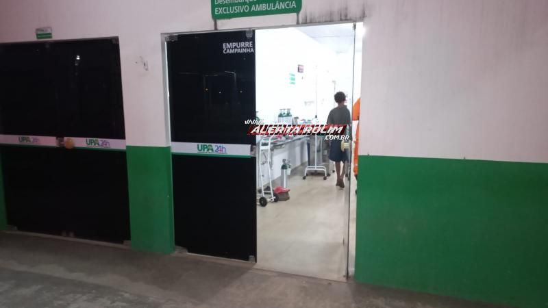 Homem foi socorrido após levar facada no pescoço na noite de terça-feira em Rolim de Moura Homem foi socorrido após levar facada no pescoço na noite de terça-feira em Rolim de Moura