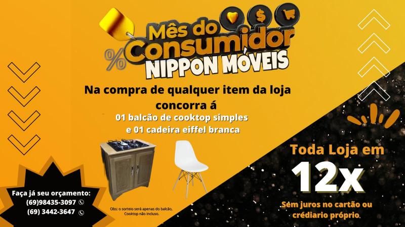 Mês do consumidor na NIPPON MÓVEIS com ofertas imperdíveis; confira Mês do consumidor na NIPPON MÓVEIS com ofertas imperdíveis; confira