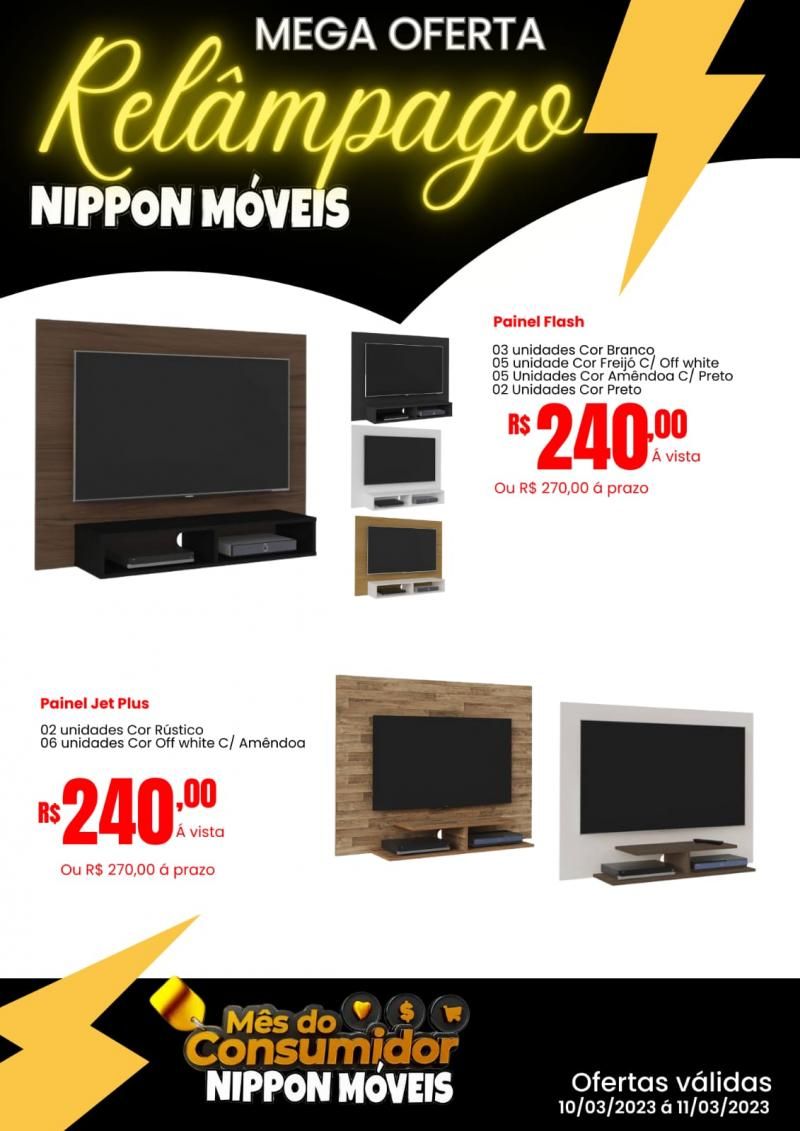 Oferta Relâmpago na Nippon Móveis Oferta Relâmpago na Nippon Móveis