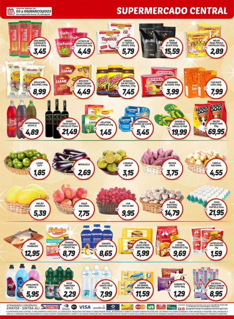 Promoção Supermercado Central, em Rolim de Moura Promoção Supermercado Central, em Rolim de Moura