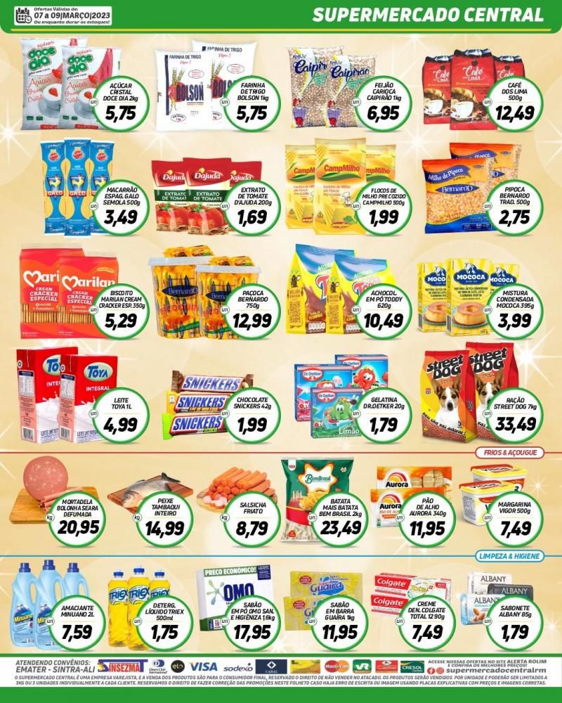 Promoção Supermercado Central, em Rolim de Moura Promoção Supermercado Central, em Rolim de Moura