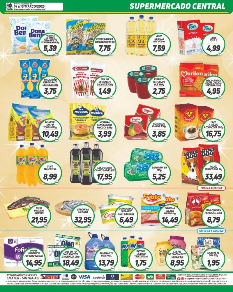 Promoção Supermercado Central, em Rolim de Moura Promoção Supermercado Central, em Rolim de Moura