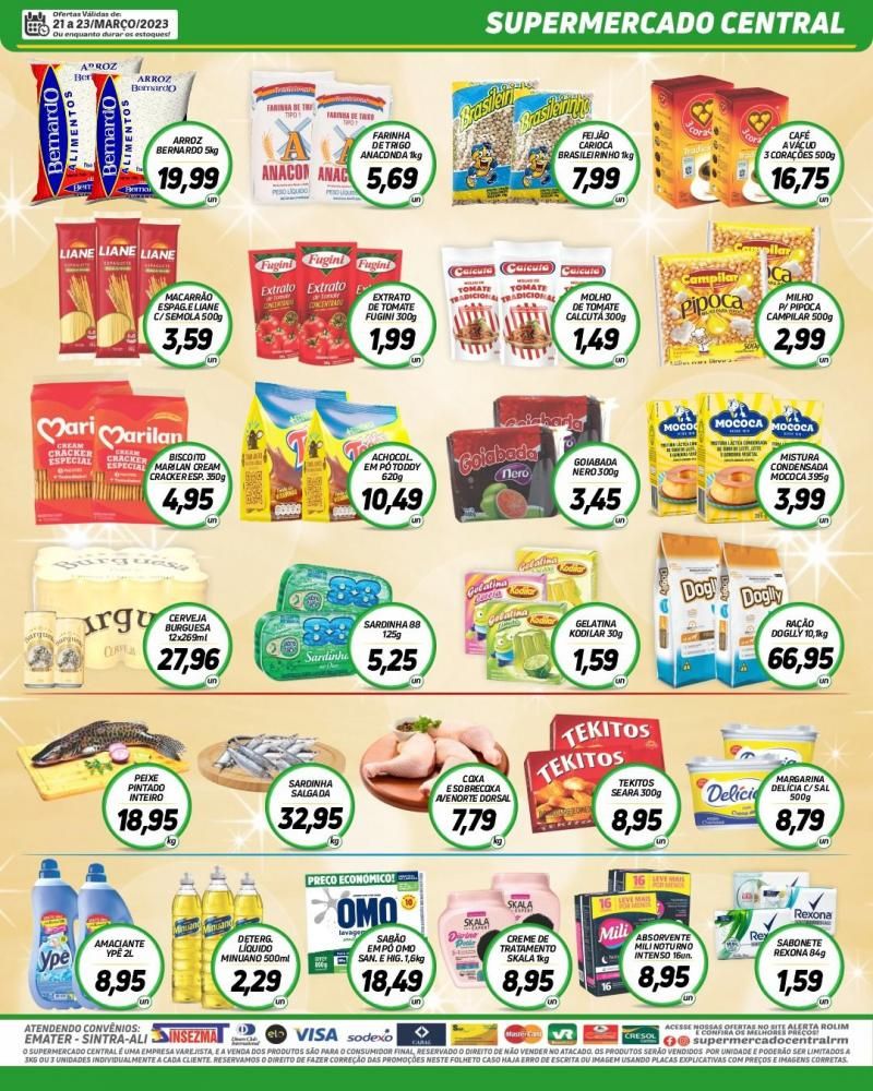 Promoção Supermercado Central, em Rolim de Moura Promoção Supermercado Central, em Rolim de Moura