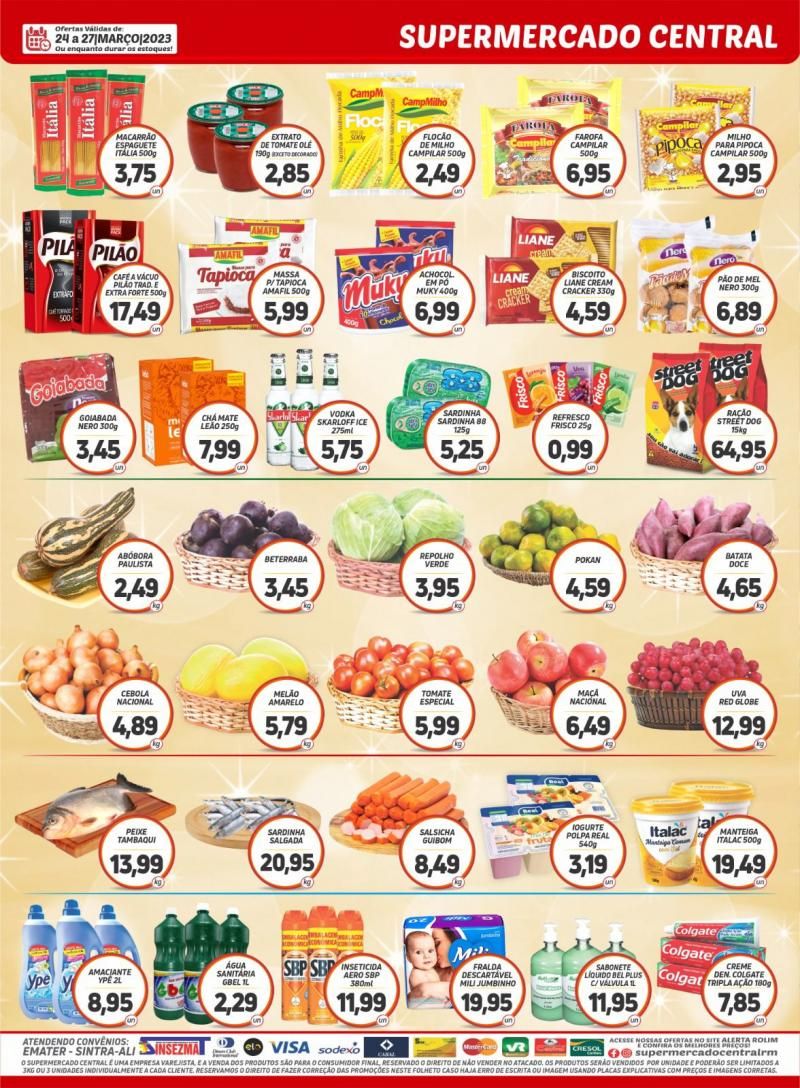 Promoção Supermercado Central de Rolim de Moura Promoção Supermercado Central de Rolim de Moura