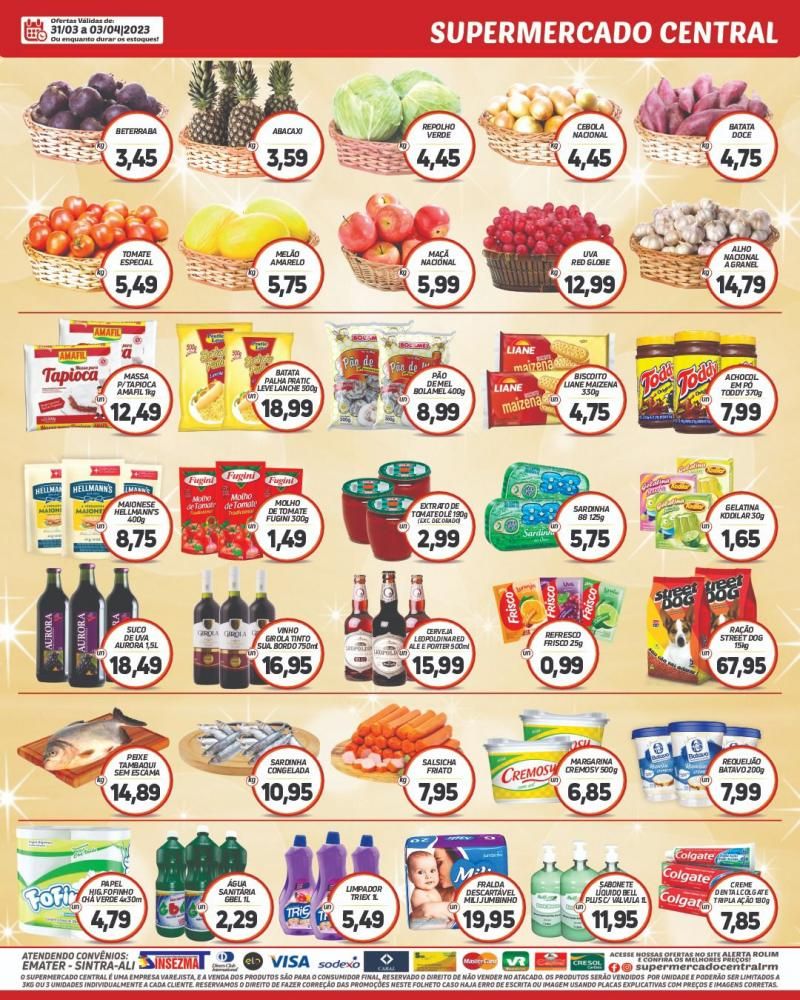 Promoção Supermercado Central, em Rolim de Moura Promoção Supermercado Central, em Rolim de Moura
