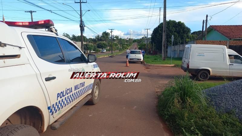 Acidente envolvendo carro e moto foi registrado nesta tarde em Rolim de Moura Acidente envolvendo carro e moto foi registrado nesta tarde em Rolim de Moura