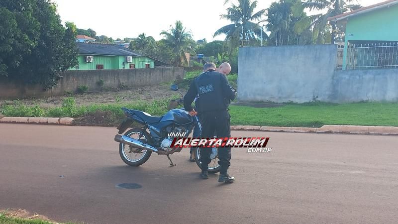 Acidente envolvendo carro e moto foi registrado nesta tarde em Rolim de Moura Acidente envolvendo carro e moto foi registrado nesta tarde em Rolim de Moura