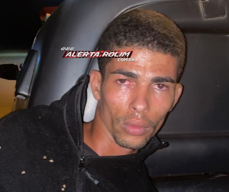 Ao tentar fuga do PATAMO, indivíduo foi preso com pistola .40 em Rolim de Moura Ao tentar fuga do PATAMO, indivíduo foi preso com pistola .40 em Rolim de Moura