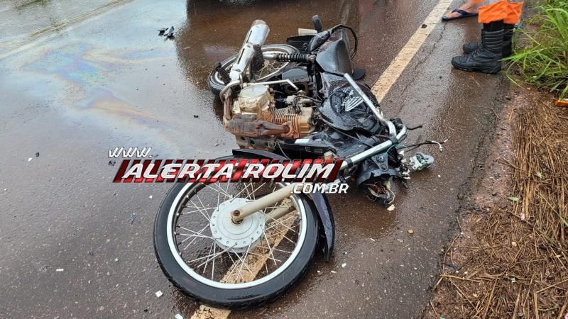 ATUALIZADA - Motociclista que morreu nesta manhã tinha 22 anos e era funcionário de frigorifico de Rolim de Moura ATUALIZADA - Motociclista que morreu nesta manhã tinha 22 anos e era funcionário de frigorifico de Rolim de Moura
