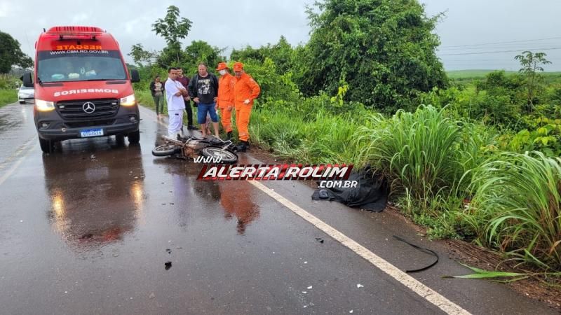 ATUALIZADA - Motociclista que morreu nesta manhã tinha 22 anos e era funcionário de frigorifico de Rolim de Moura ATUALIZADA - Motociclista que morreu nesta manhã tinha 22 anos e era funcionário de frigorifico de Rolim de Moura